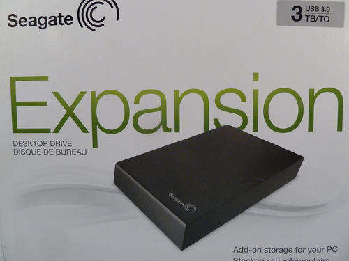 Seagate Expansion Desktop 3TB 3.5" External Hard Drive
