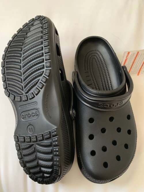 Crocs Classic Clog Black UK10 Roomy fit