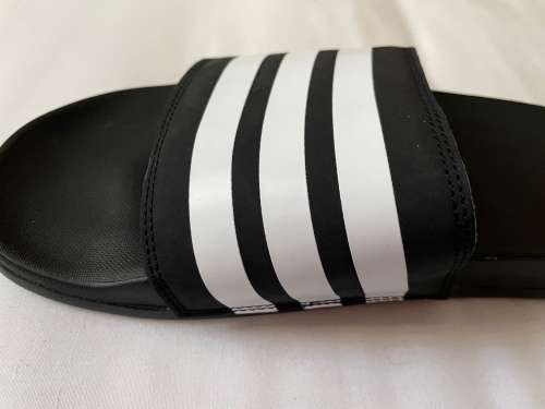 Adidas Adilette Cloudfoam Stripes slides UK9
