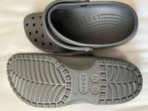 Crocs classic clogs slate grey UK9