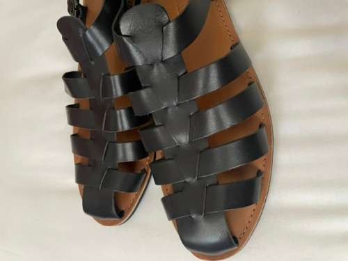 Tread + Miller Fabio Sandals Black EUR44/UK10