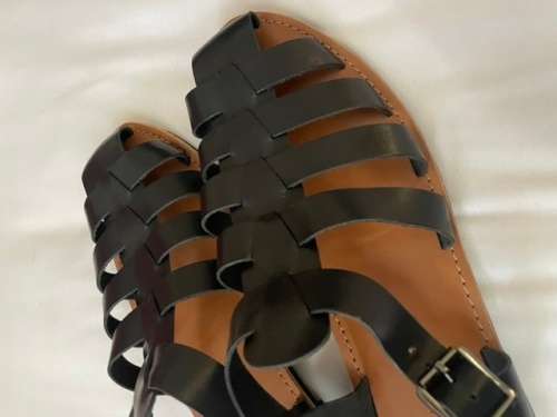Tread + Miller Fabio Sandals Black EUR44/UK10