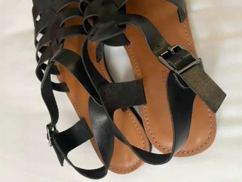 Tread + Miller Fabio Sandals Black EUR44/UK10