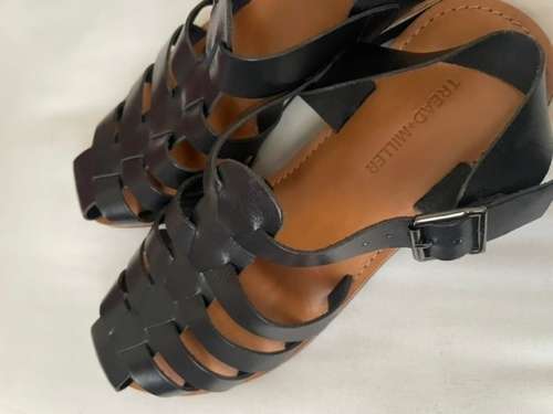 Tread + Miller Fabio Sandals Black EUR44/UK10