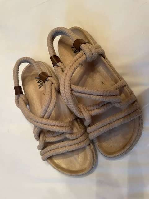Zara rope sandals UK8/EUR42