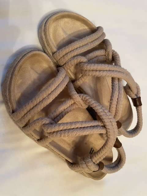 Zara rope sandals UK8/EUR42