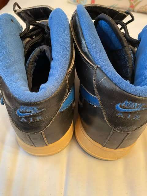 Nike Air Force 1 Mid 2000 Black Blue Spark UK11