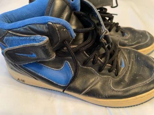 Nike Air Force 1 Mid 2000 Black Blue Spark UK11