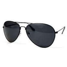 AVIATOR STYLE Sunglasses - BLACK