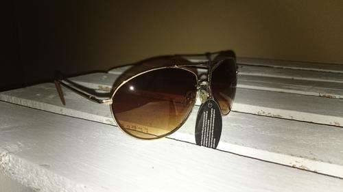 AVIATOR STYLE SUNGLASSES - BRONZE