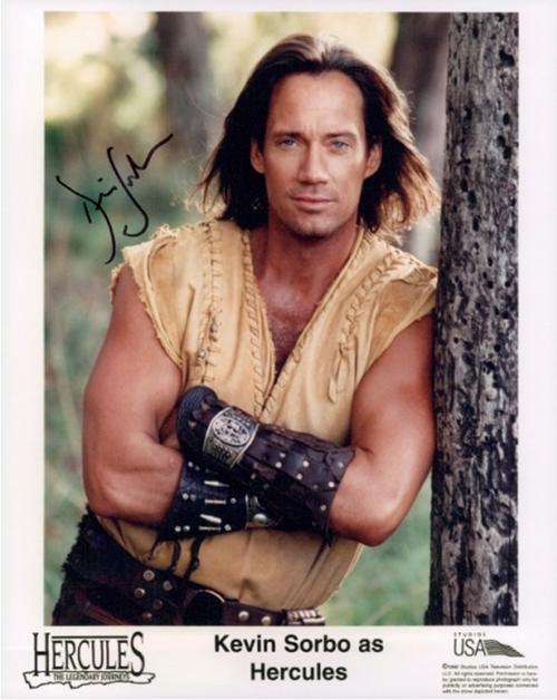 Kevin Sorbo as Hercules - Autographed 8x10 Inch Picture with COA