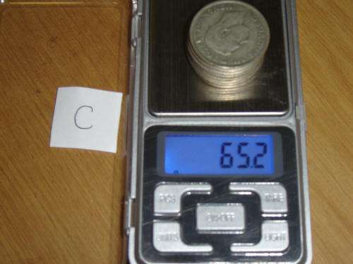 6 x GB 2 Shillings 50% Silver