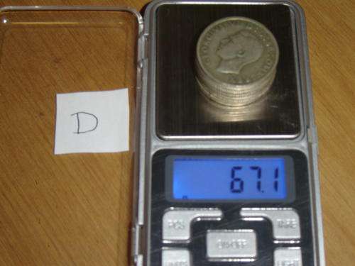 6 x GB 2 Shillings 50% Silver