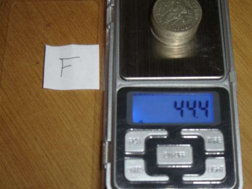 8 x GB 1 Shillings 50% Silver