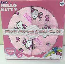Hello Kitty muslin & receiving blanket gift set