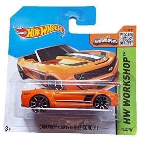 Hot Wheels Camaro Convertible Concept Orange