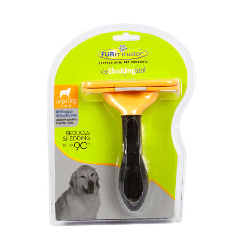 Furminator DeShedding Tool Large Long Hair Dog