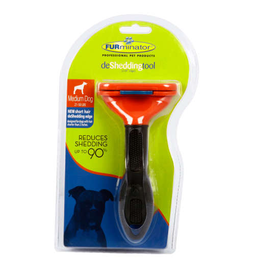 Furminator DeShedding Tool Medium Short Hair Dog