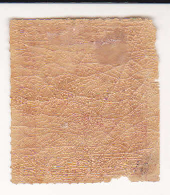 1870 1d  Group llA Fine roulette Yellow streaky gum SACC 14.CV R2300 Damaged at bottom and left side