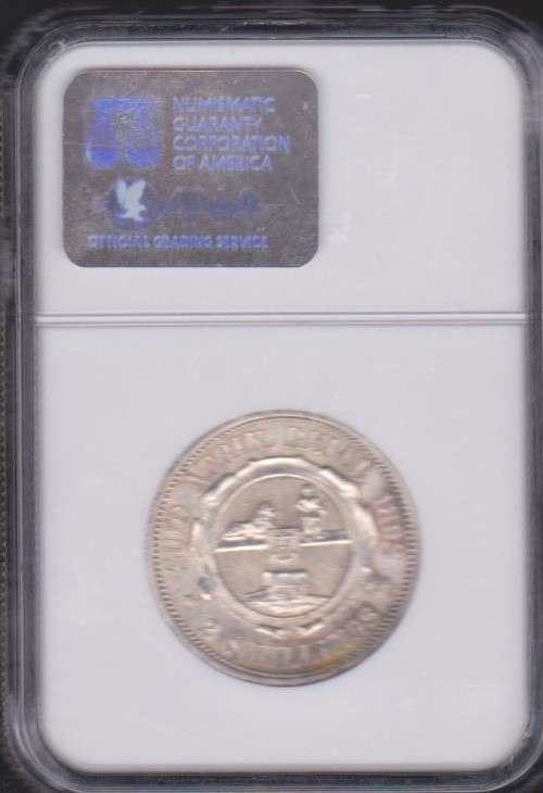 1892 ZAR 2 shillings NGC AU55 ### RARE COIN ###