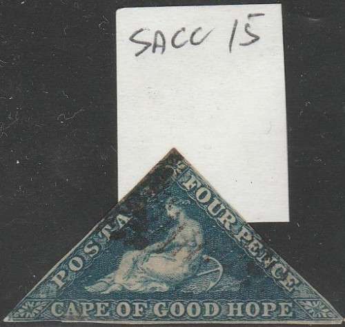 1864 COGH  4d used Triangle with 3 sides as per scan SACC 15 C?V R3000