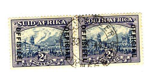 OFFICIAL 2d Blue and Violet Sacc 28 Rare