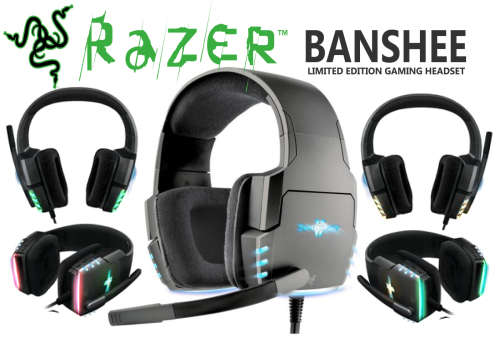 RAZER Banshee StarCraft II Limited Edition Gaming Headset