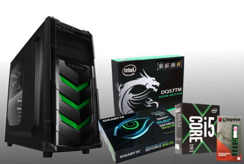 Intel Core i5 MEGA MONSTER Gaming PC [code name. Emerald Blade]