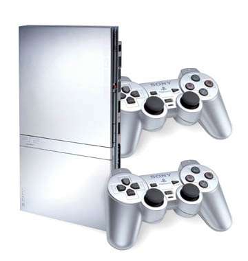 Awesome LIMITED EDITION Silver Slimline PS2