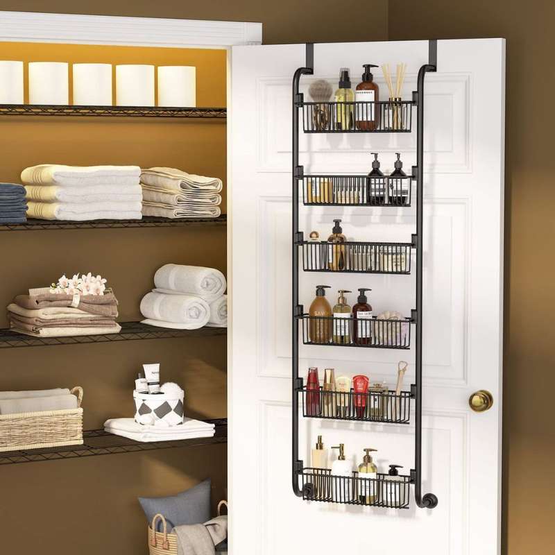 6 Shelf - Door Hanging Organiser - Door
