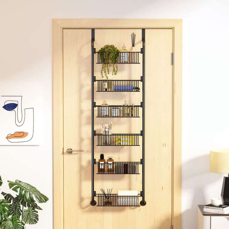 6 Shelf - Door Hanging Organiser - Door