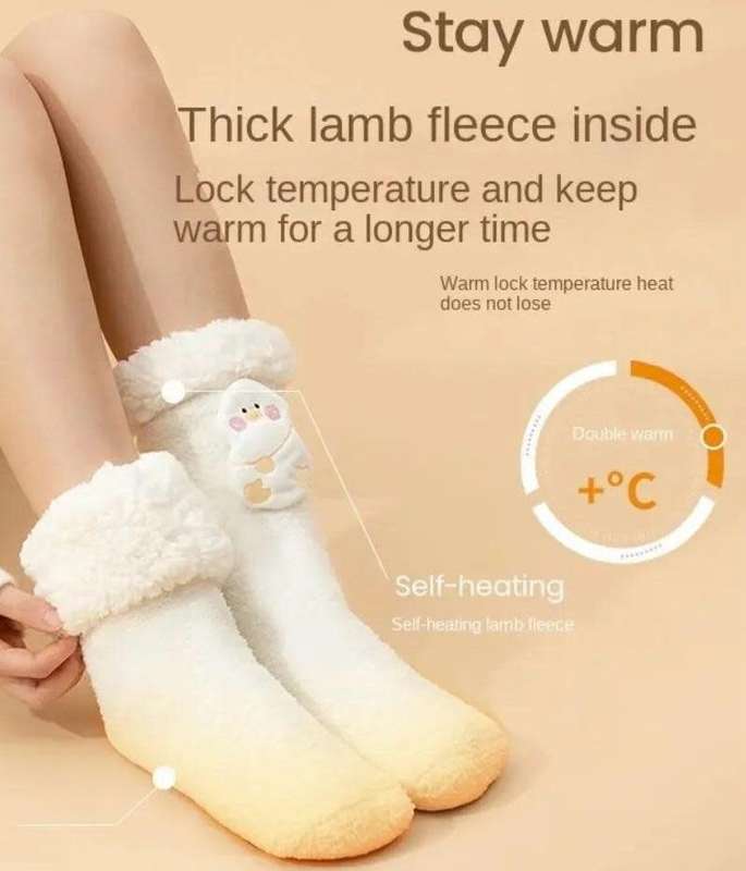 WARM WINTER SOCKS   RECHARGEABLE