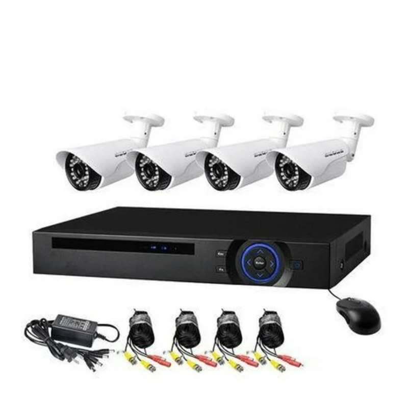 4 Channel cctv camera system