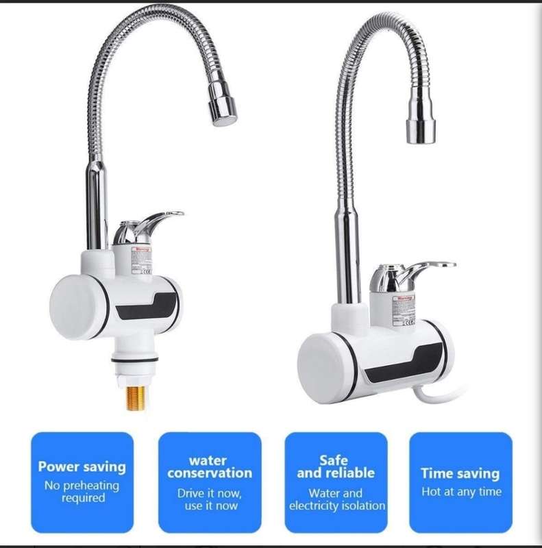 3000W Heater Faucet with Angle Rotating
