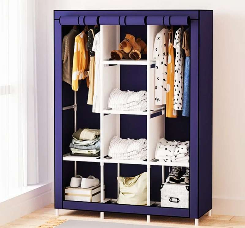 Portable Closet Canvas Wardrobe