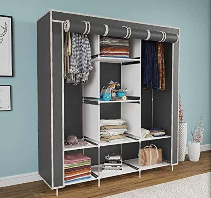 Portable Closet Canvas Wardrobe