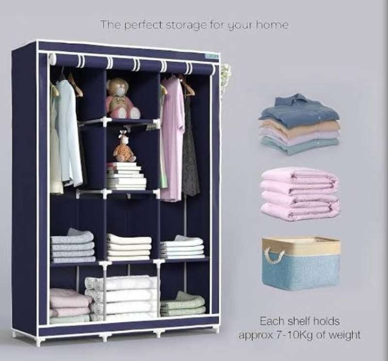 Portable Closet Canvas Wardrobe