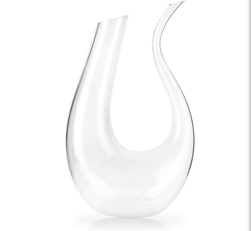 2 Litre U-Shaped Wine Decanter
