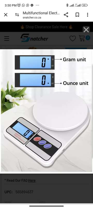 Multifunctional Electronic Scale