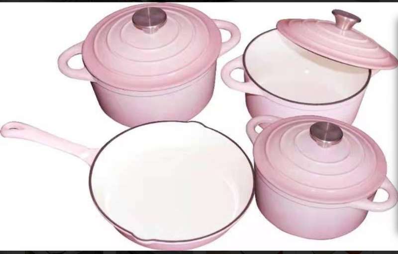 7 Piece Cast Iron Cookware Set