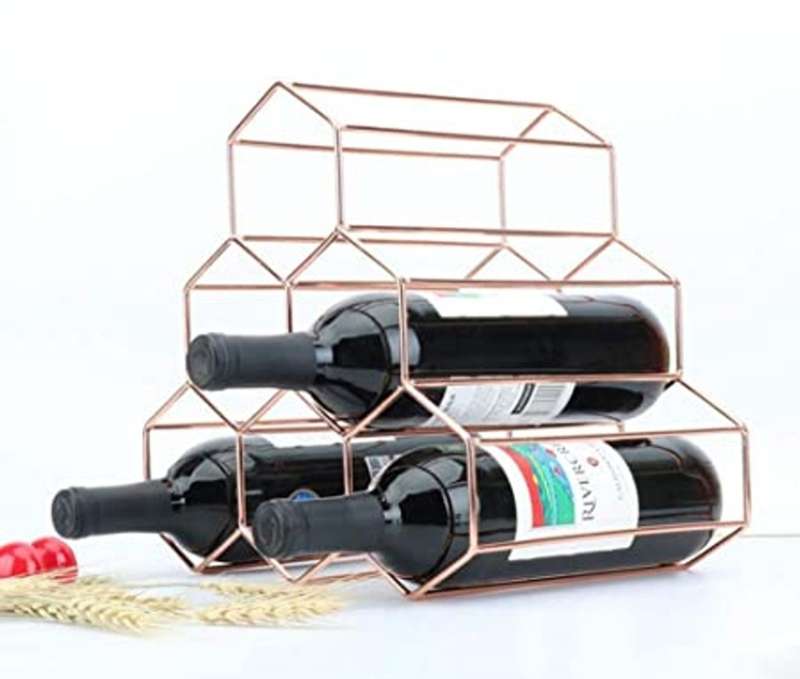 Honeycomb Stainless Steel Wine Rack