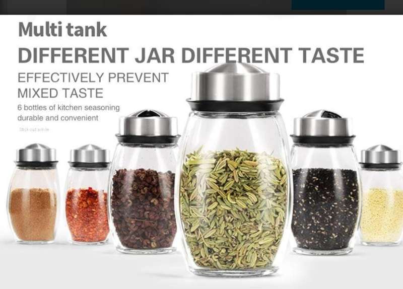 Rotating Spice Jar Rack