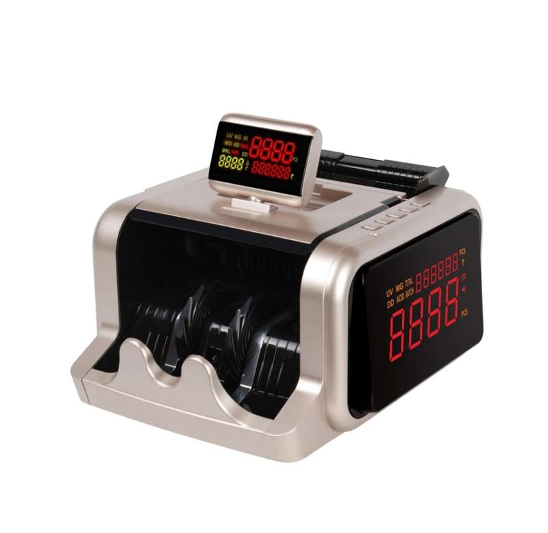 Multi Currency Counter and Banknote Counterfeit Detector Money Counter