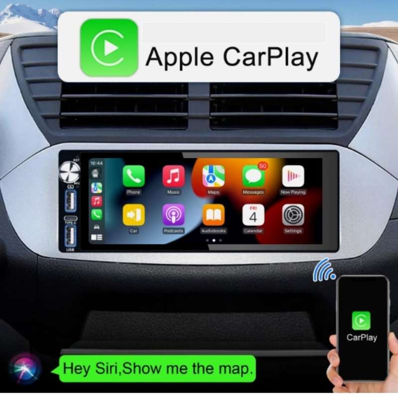 6.9 inch 1080p built in Carplay Android Auto MP5 Radio Touch screen Single Din 6.9 inch 1080p built