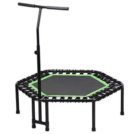 Fitness Trampoline/Rebounder with Adjustable Handle