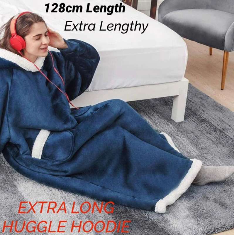 EXTRA LONG HUGGLE HOODIE