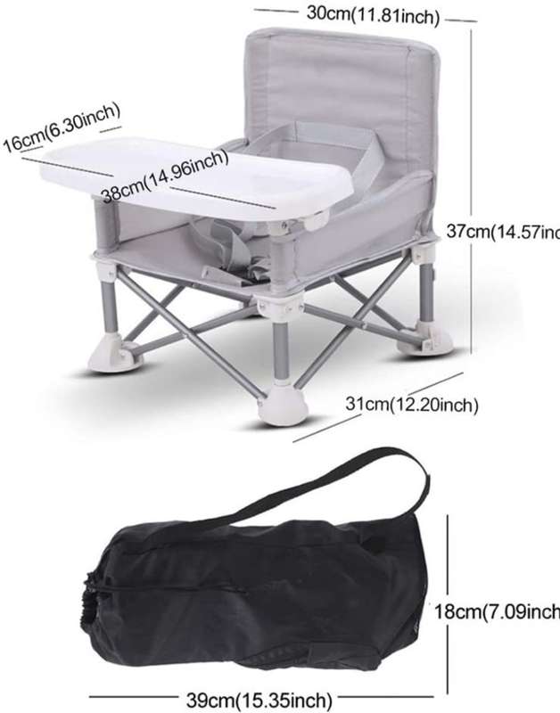 Baby Pop-Up Folding Chair With Carry Bag