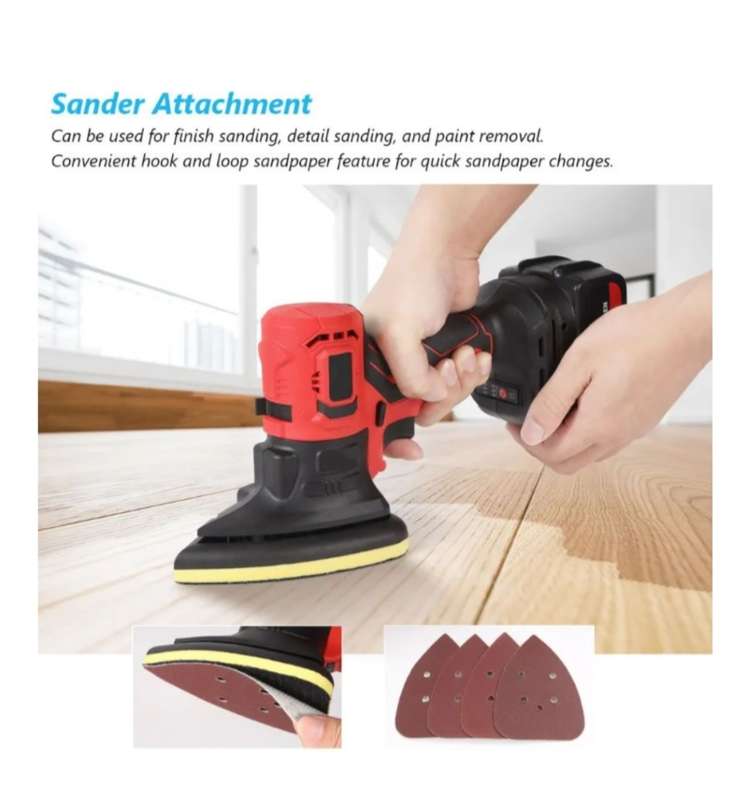 21V 7 in 1 Interchangeable ToolSet CORDLESS