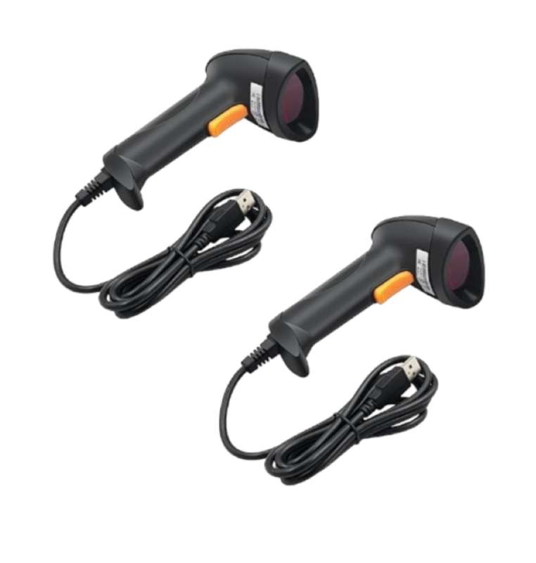 Handheld Laser Barcode Scanner USB 2.0 Wired