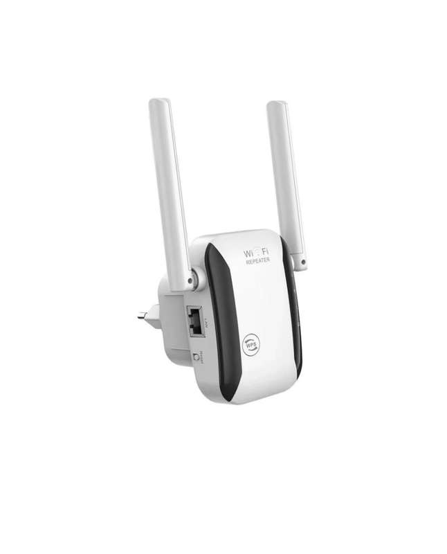 PIX-LINK 802.11n/b/g 300Mbps Antenna WIFI Range Extender - White
